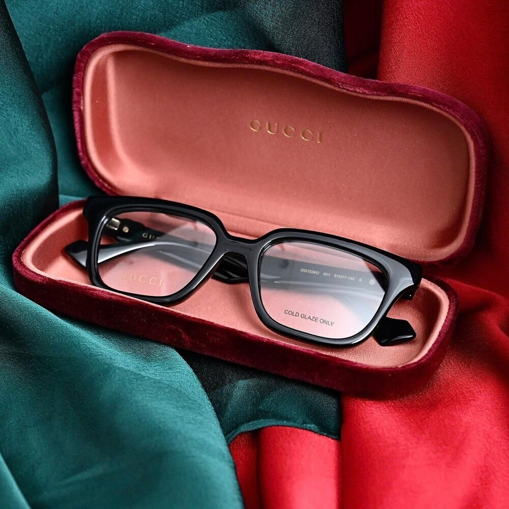 NWT Gucci GG1536O-001 Eyeglasses - Picture 8 of 10